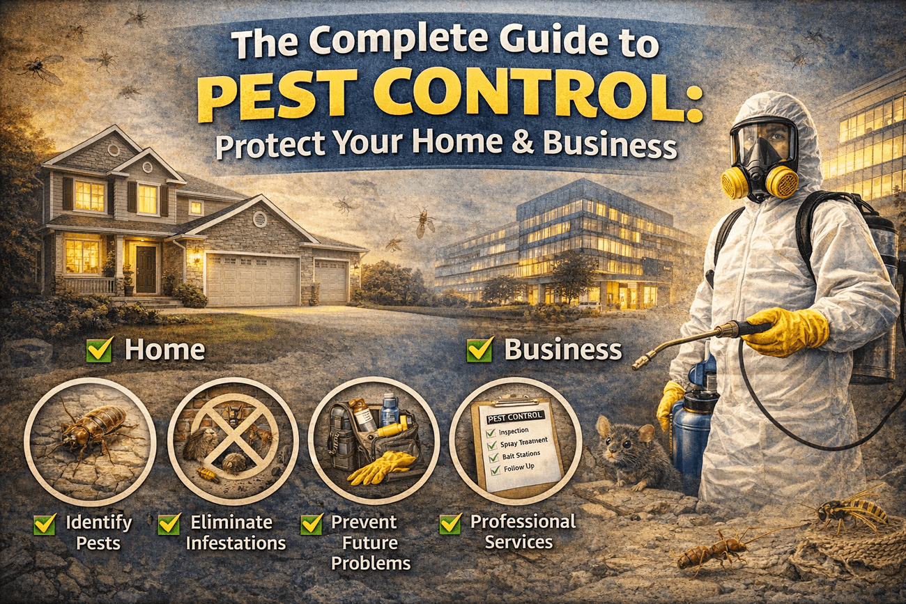 The Complete Guide to Pest Control: Protect Your Home & Business